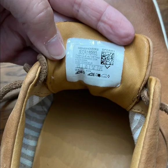 Sperry Brown Leather Boat Shoes with Cushioned Soles - Picture 7 of 7